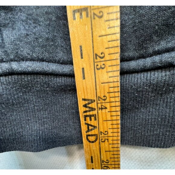 Levis Mens Sherpa Lined Full-Zip Hoodie Jacket Small Gray Warm Outerwear - Picture 6 of 14